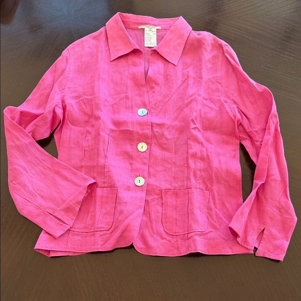 Gerard Darel Vibrant Pink Blazer